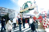 Mercado de artesanía en la Plaza Séneca