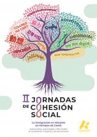 Cartel de las II Jornadas de Cohesión Social de la ciudad de Alicante