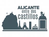 Logo Campaña "Alicante entre dos castillos"