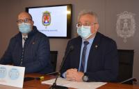 Los concejales Manuel Villar y Antonio Manresa, en la rueda de prensa tras la Junta de Gobierno del 27 de abril de 2021