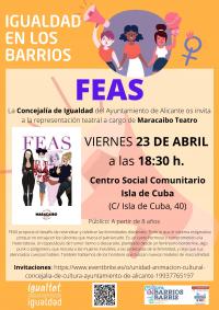 Cartel Feas Maracaibo Teatro