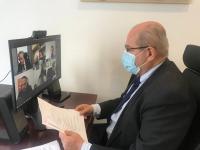 El concejal José Ramón González ha presidido, mediante videoconferencia, la Comisión Permanente de Servicios