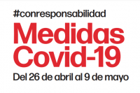 Nuevas medidas frente covid 19 en la C.V.