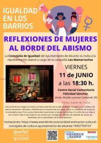 Reflexiones de mujeres al borde del abismo
