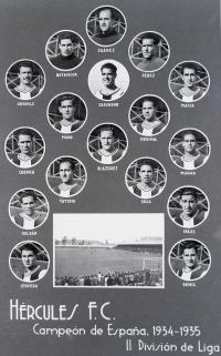 Hércules 1934-35. Fotografía Francisco Sánchez