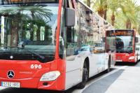 líneas nocturnas del autobús urbano