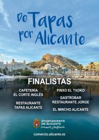 FINALISTAS DE TAPAS POR ALICANTE