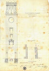 Plano Torre Reloj 1876