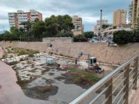 pasarela de acceso a la playa de La Albufereta