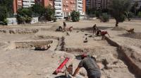 Excavaciones en la zona del yacimiento