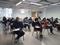 Primer día de clases de español presenciales