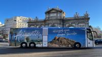 Autobús promocional del Patronato de Turismo 