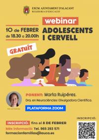 Conferència en línia "Adolescents i cervell"