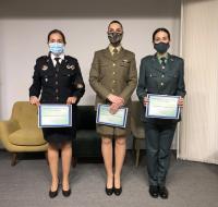 Mujeres Policías de Alicante homenajeadas por el 8-M