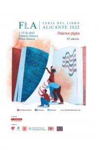 Cartel Feria del Libro de Alicante 2022