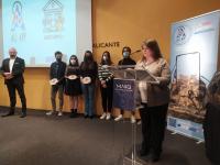 Julia Llopis, en la clausura de la semana Erasmus+ del IES Cabo de las Huertas