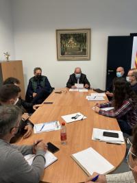 Reunión con la Federació de Fogueres