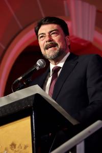El alcalde, Luis Barcala