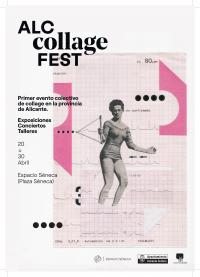 Cartel Festival de Collage del 20 al 30 de abril