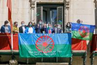 El alcalde en el homenaje en el Ayuntamiento por el Día Internacional del Pueblo Gitano