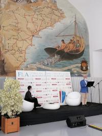 El concejal de Cultura en la Inauguración de la 52ª edición de la Feria del Libro de Alicante