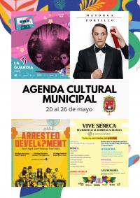 Agenda Cultural Municipal del 20 al 26 de mayo