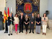 Recepción en el Salón Azul a los Premios de Periodismo Europeo Salvador de Madariaga