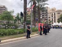 Policía Local de Alicante en Hogueras