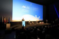 El alcalde de Alicante, Luis Barcala en la presentación de la Agenda Urbana Alicante 2030