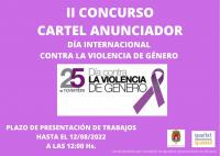 II Concurso cartel anunciador 25N