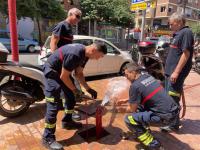 Los Bomberos refuerzan la seguridad con inspecciones de todas las hogueras y barracas