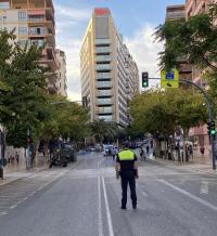 Alicante organiza un dispositivo de seguridad y tráfico para celebrar los eventos festivos