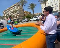 Atracciones en la playa de San Juan 