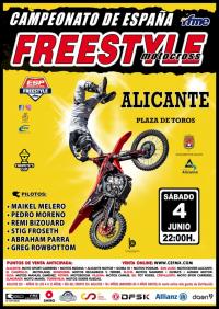 La Plaza de Toros de Alicante será el escenario de la primera prueba del Campeonato de España de Freestyle Motocross
