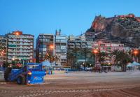 Limpieza de playas en Alicante