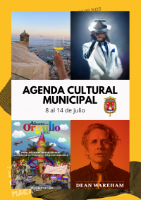 Agenda Cultural Municipal del 8 al 14 de julio