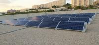 Paneles fotovoltaicos que se instalarán en las cubiertas de las dependencias municipales