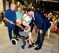 El alcalde, Luis Barcala, en las fiestas patronales de San Francisco Javier