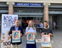 Lidia López, concejala de Mercados, Carlos Baño, presidente de Facpyme y Paco Alemañ, presidente de la Asociación de Mercados Municipales, pres...