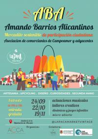 Cartel Mercadillo Campoamor 