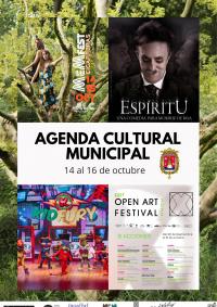 Agenda Cultural Municipal del 14 al 16 de octubre
