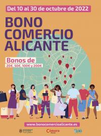 Cartel bonos Comercio 2022