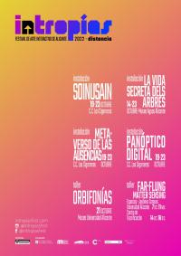 Cartel de la segunda edición del Festival Intropías Cartel de la segunda edición del Festival Intropías