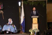 Luis Barcala, alcalde de Alicante, como mantenedor el acto de la "Faç Divina" Luis Barcala, alcalde de Alicante, como mantenedor el acto de la "Faç Divina"