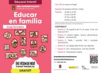 Grups formatius "Educar en família" INFANTIL