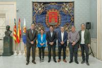 Visita de una delegación de Aguas Chilenas Visita de una delegación de Aguas Chilenas