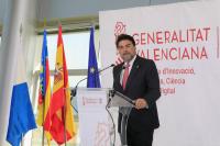 Luis Barcala en la presentación de la candidatura de Alicante para acoger la sede de la Agencia Española de Supervisión de la Inteligencia Artif...