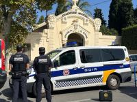 Dispositivo de seguridad en la festividad de Todos los Santos Dispositivo de seguridad en la festividad de Todos los Santos