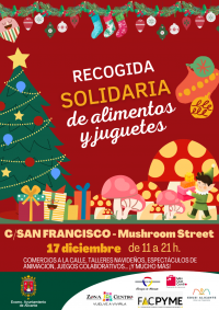 El Ayuntamiento de Alicante organiza la undécima fiesta solidaria de Recogida de Juguetes y Alimentos 
