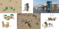 Modelos de Juegos Infantiles para playas